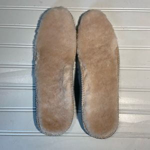EVA Shearling Mens Size 12 Beige Orth Insert for Slippers Uggs Bearpaw  1 Pr New